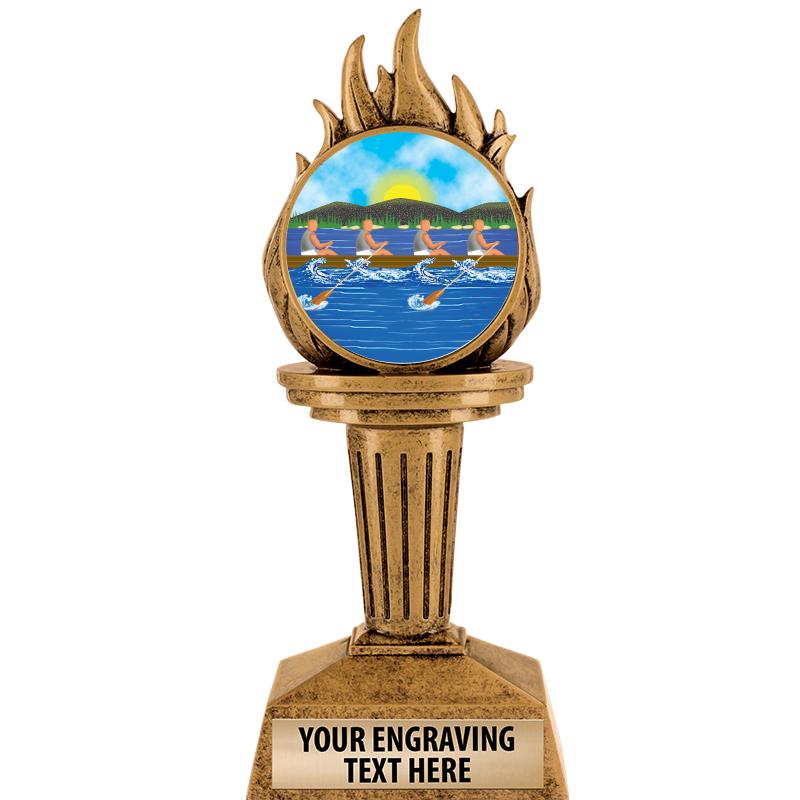 7.25" TORCH INSERT SCULPTURE