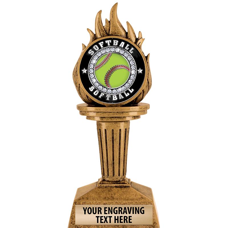 7.25" TORCH INSERT SCULPTURE