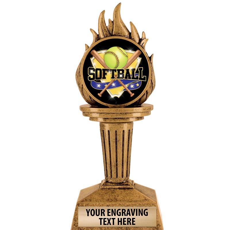 7.25" TORCH INSERT SCULPTURE