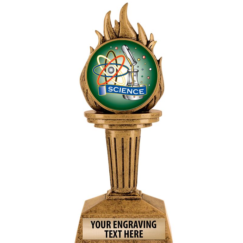 7.25" TORCH INSERT SCULPTURE