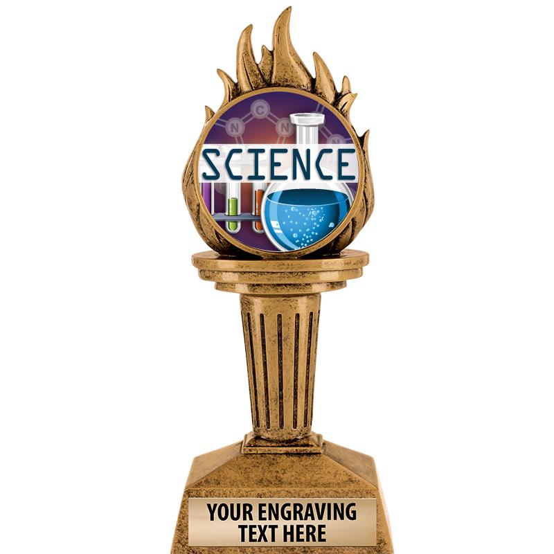 7.25" TORCH INSERT SCULPTURE