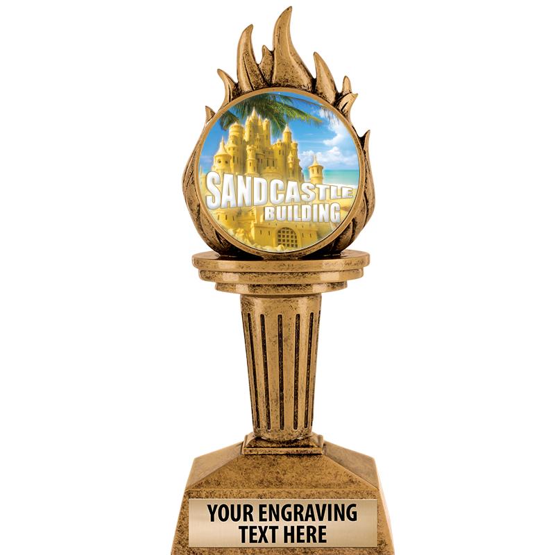 7.25" TORCH INSERT SCULPTURE