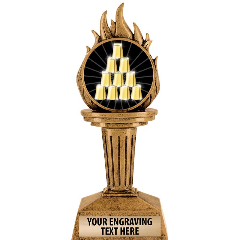 7.25" TORCH INSERT SCULPTURE