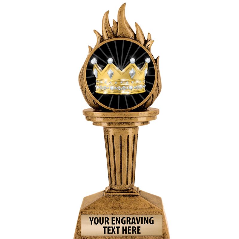 7.25" TORCH INSERT SCULPTURE