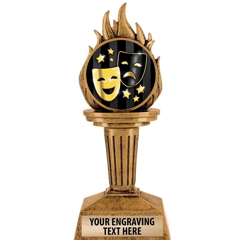 7.25" TORCH INSERT SCULPTURE