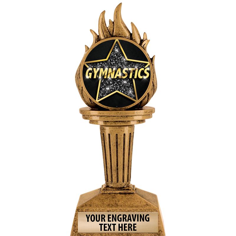 7.25" TORCH INSERT SCULPTURE