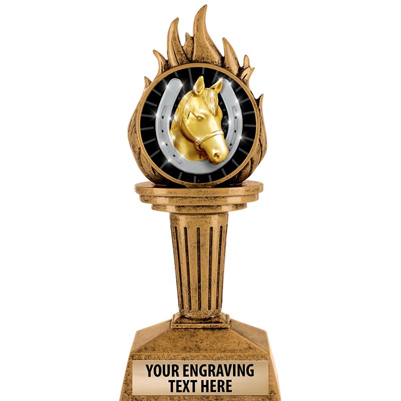 7.25" TORCH INSERT SCULPTURE