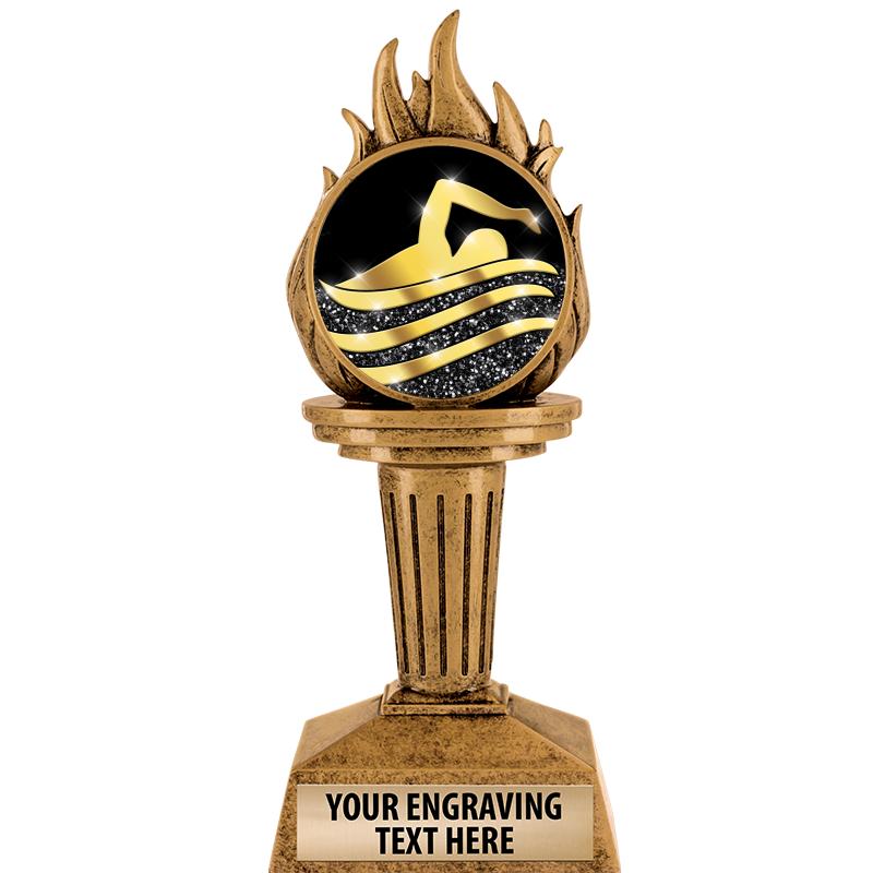 7.25" TORCH INSERT SCULPTURE