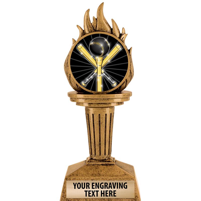 7.25" TORCH INSERT SCULPTURE