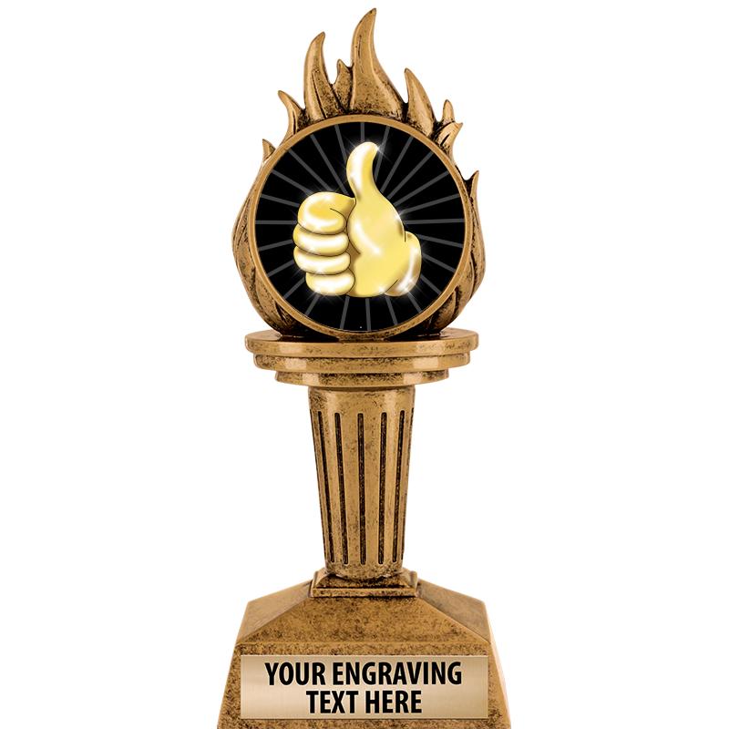 7.25" TORCH INSERT SCULPTURE