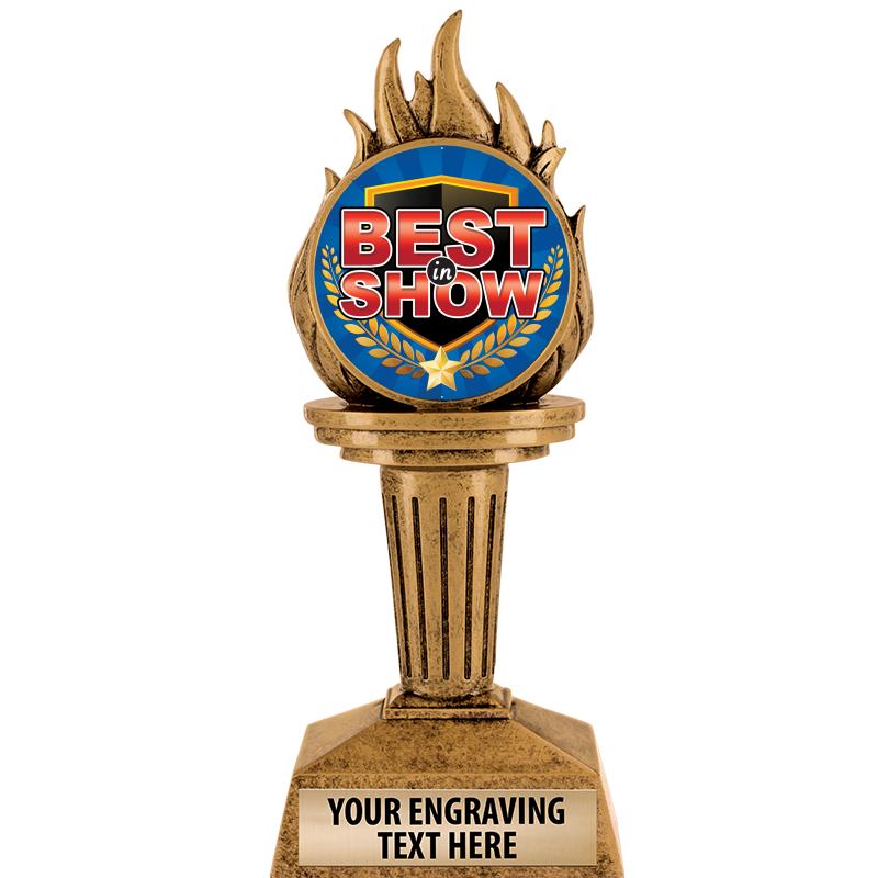 7.25" TORCH INSERT SCULPTURE