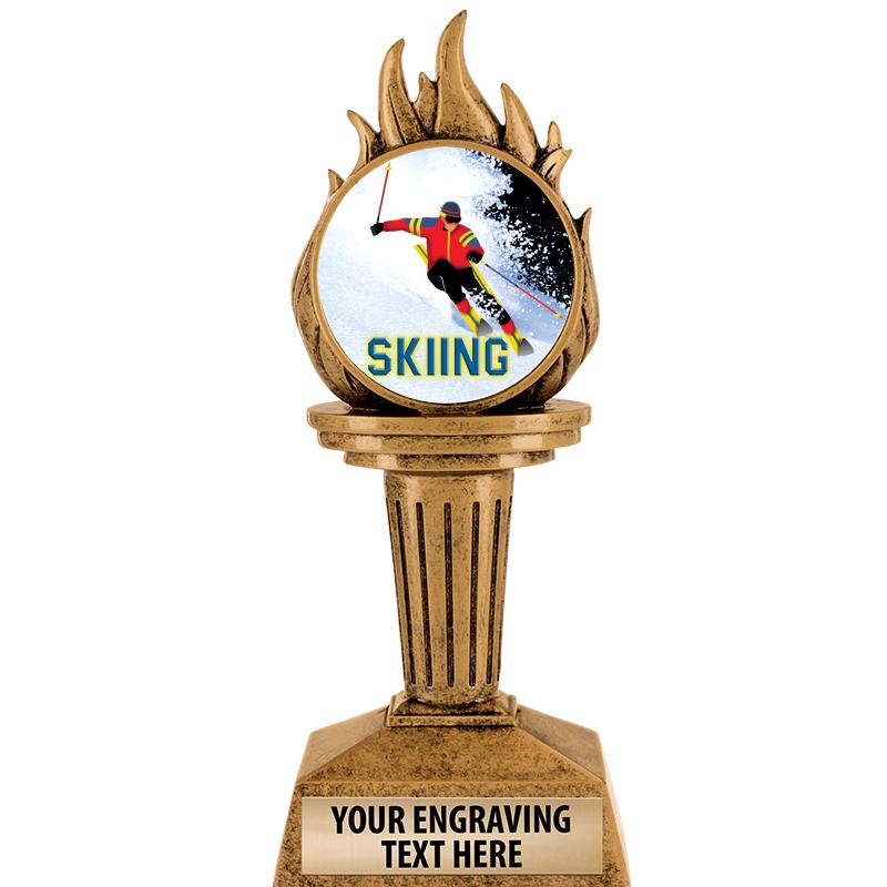 7.25" TORCH INSERT SCULPTURE