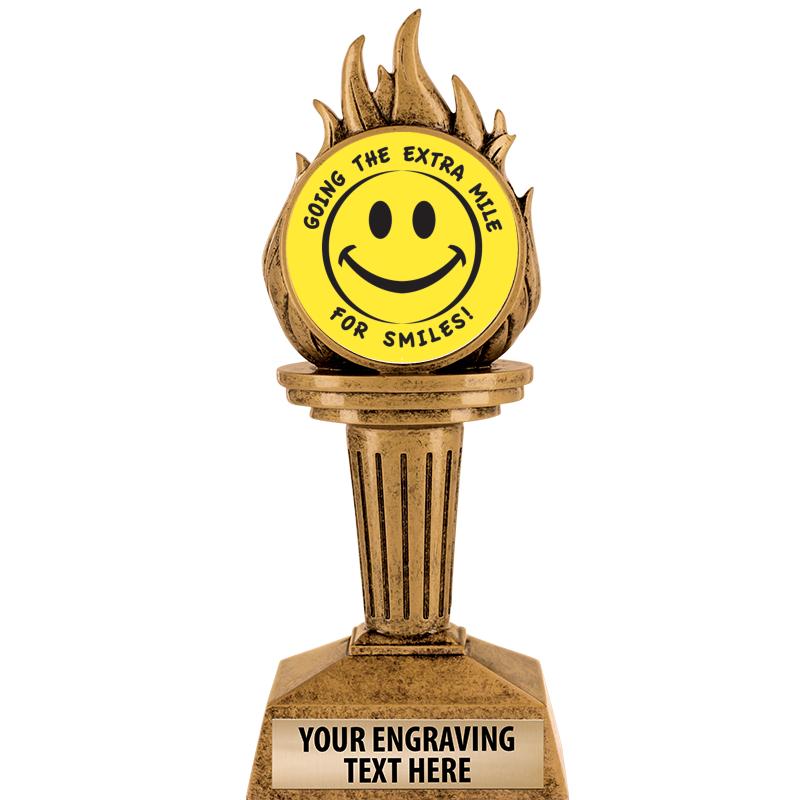 7.25" TORCH INSERT SCULPTURE