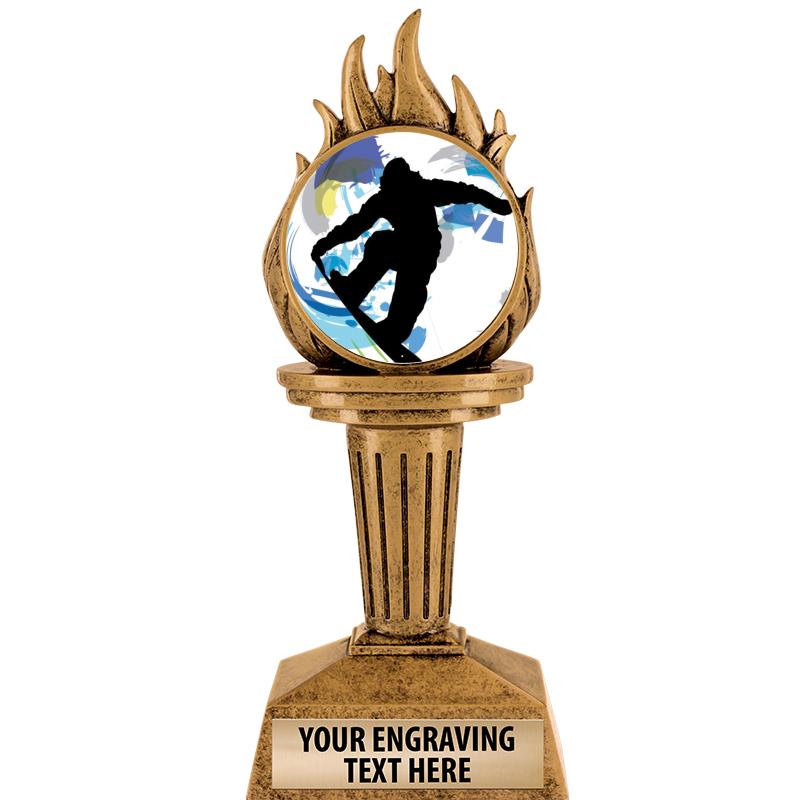 7.25" TORCH INSERT SCULPTURE