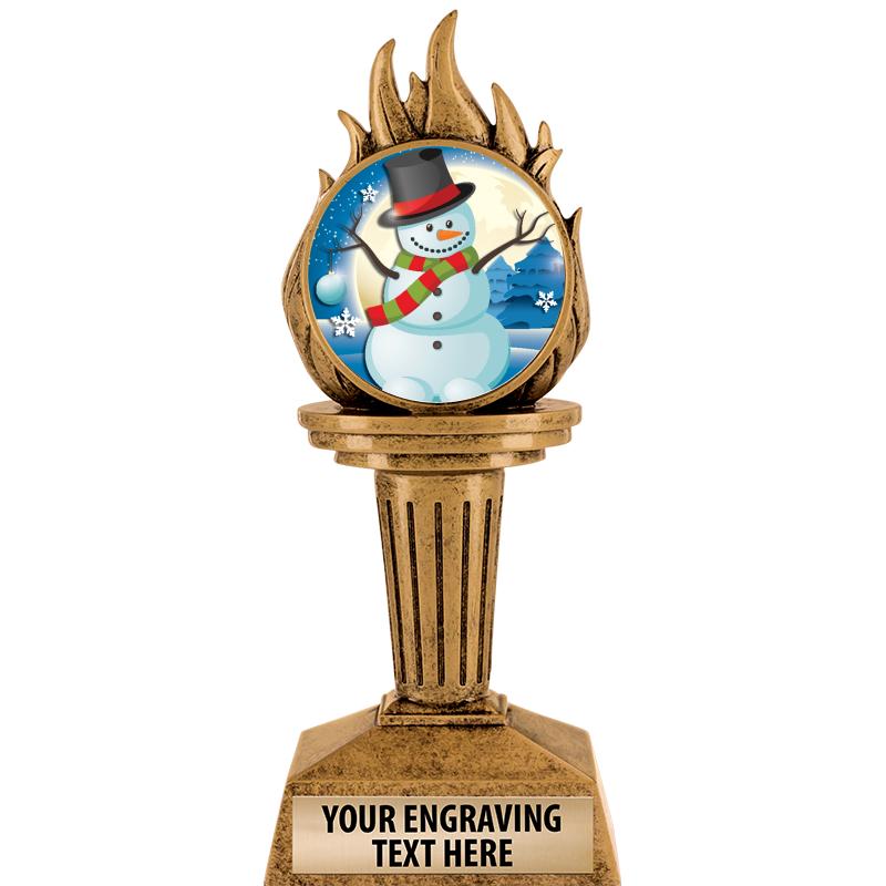 7.25" TORCH INSERT SCULPTURE