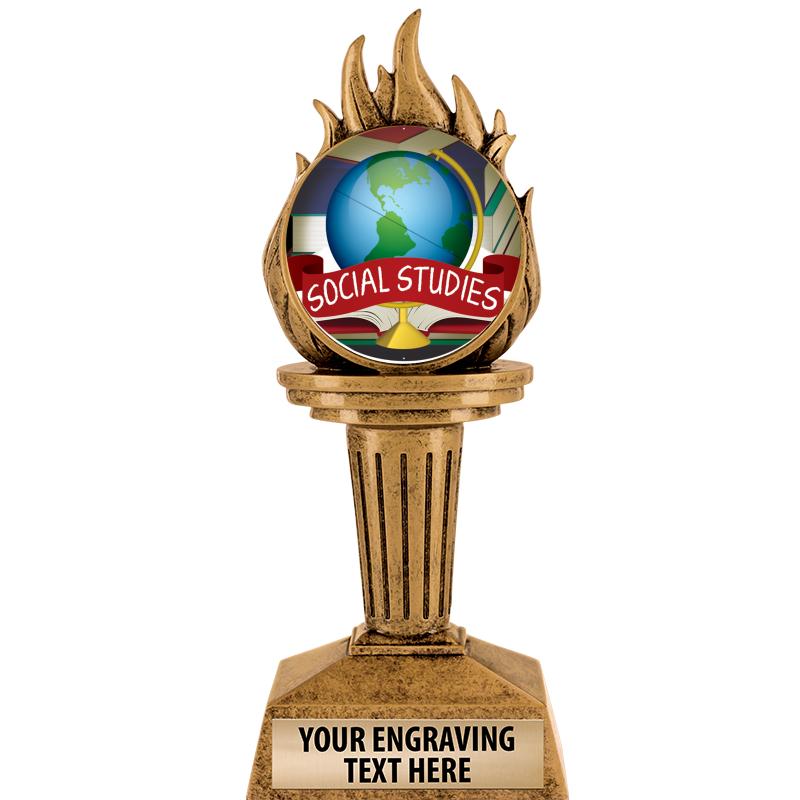 7.25" TORCH INSERT SCULPTURE