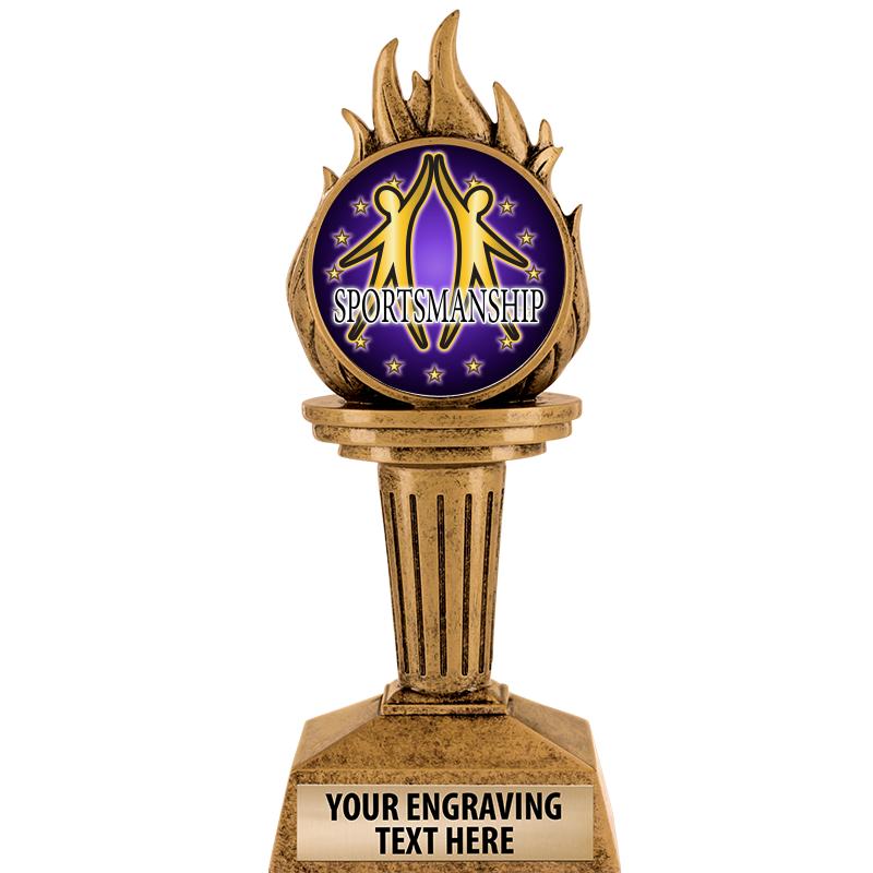 7.25" TORCH INSERT SCULPTURE