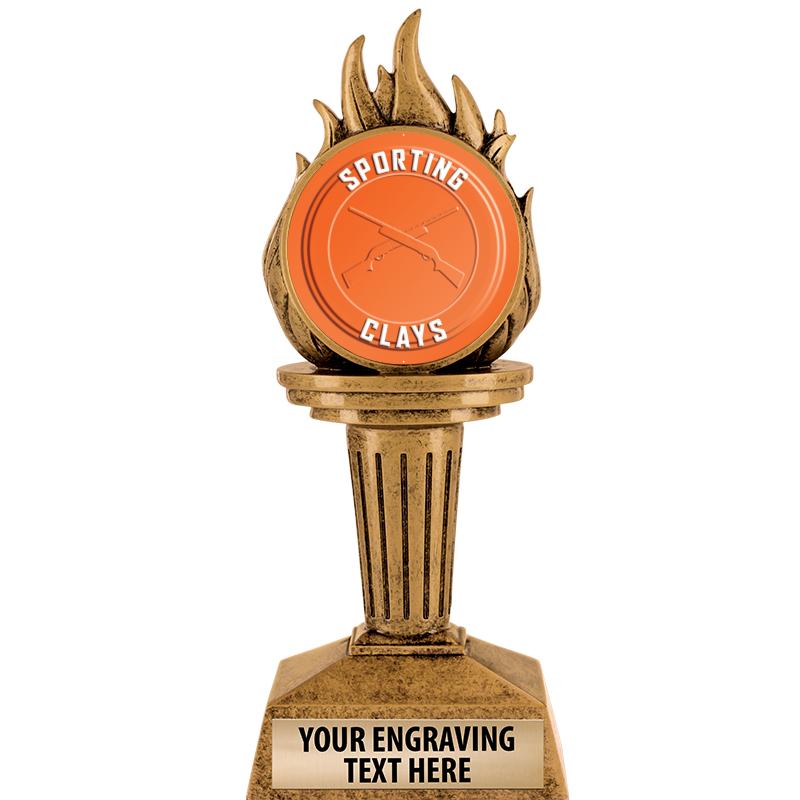 7.25" TORCH INSERT SCULPTURE