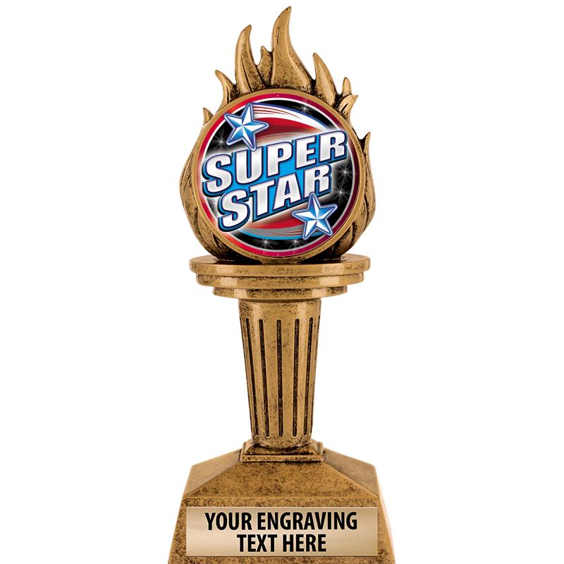 7.25" TORCH INSERT SCULPTURE