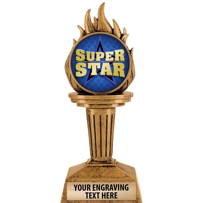 7.25" TORCH INSERT SCULPTURE