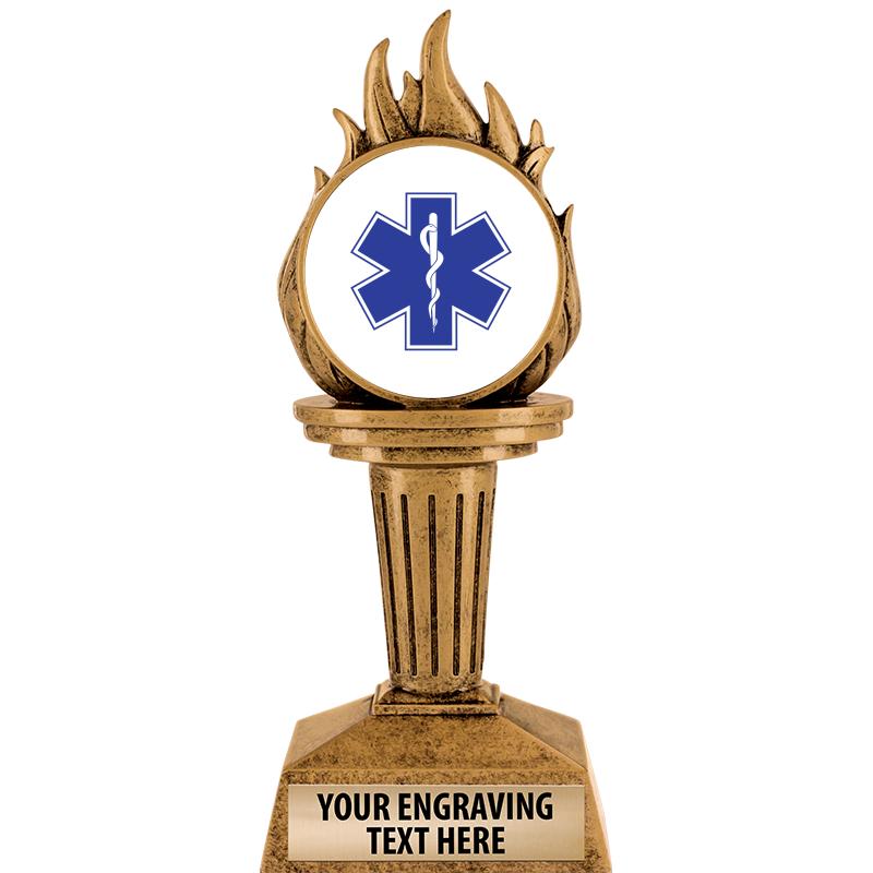 7.25" TORCH INSERT SCULPTURE