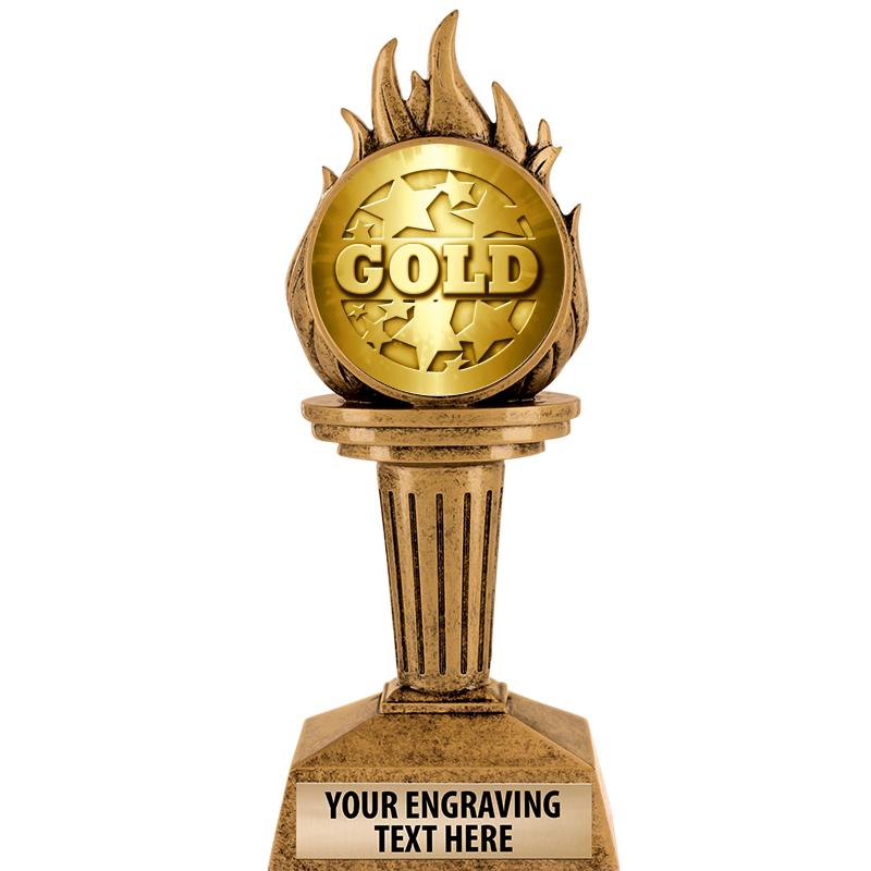 7.25" TORCH INSERT SCULPTURE