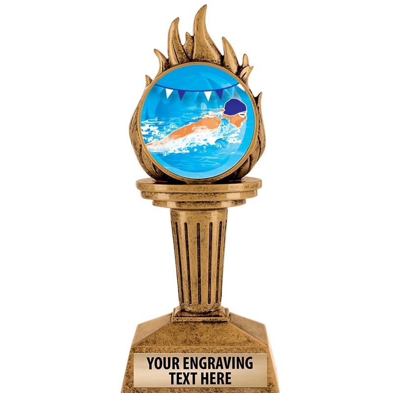 7.25" TORCH INSERT SCULPTURE