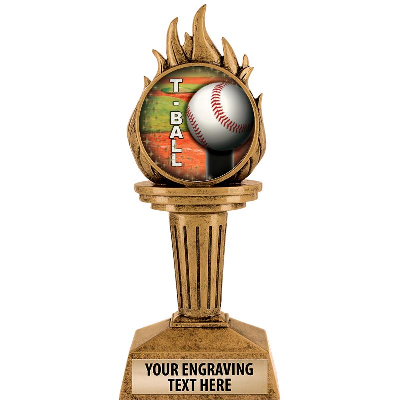 7.25" TORCH INSERT SCULPTURE