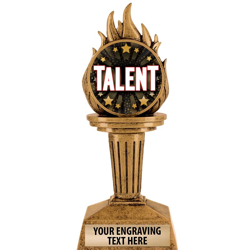 7.25" TORCH INSERT SCULPTURE