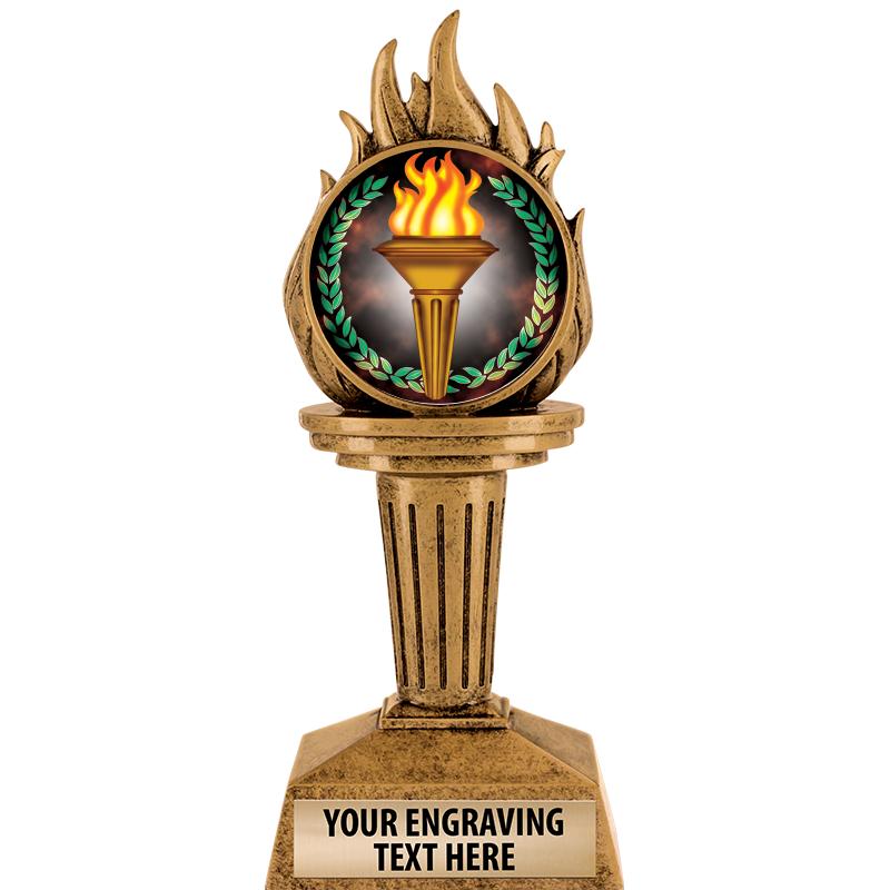 7.25" TORCH INSERT SCULPTURE