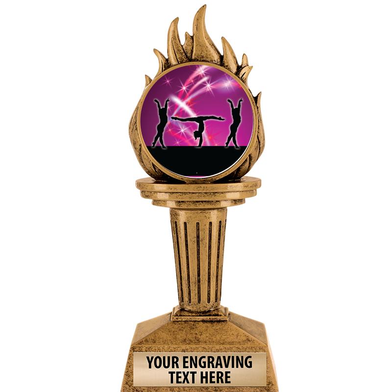 7.25" TORCH INSERT SCULPTURE