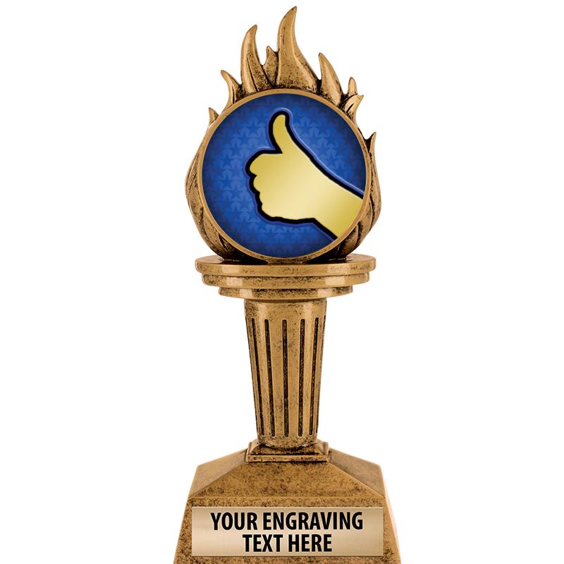 7.25" TORCH INSERT SCULPTURE