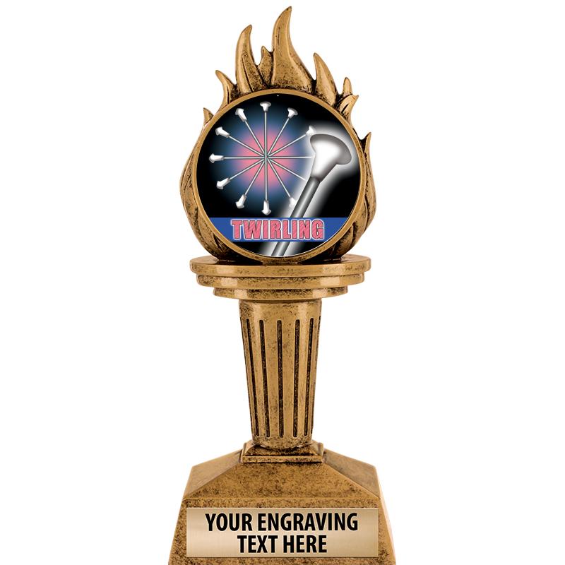 7.25" TORCH INSERT SCULPTURE