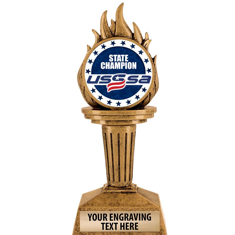 7.25" TORCH INSERT SCULPTURE