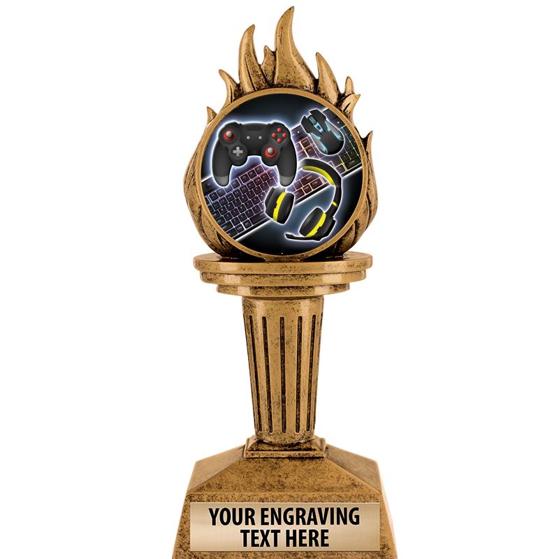 7.25" TORCH INSERT SCULPTURE