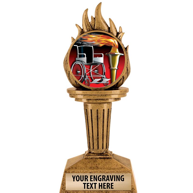 7.25" TORCH INSERT SCULPTURE