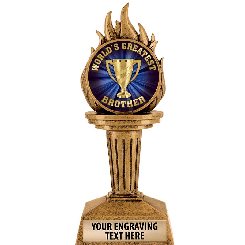 7.25" TORCH INSERT SCULPTURE