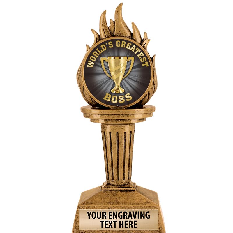 7.25" TORCH INSERT SCULPTURE