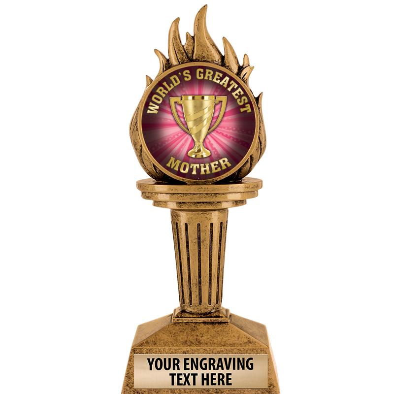 7.25" TORCH INSERT SCULPTURE