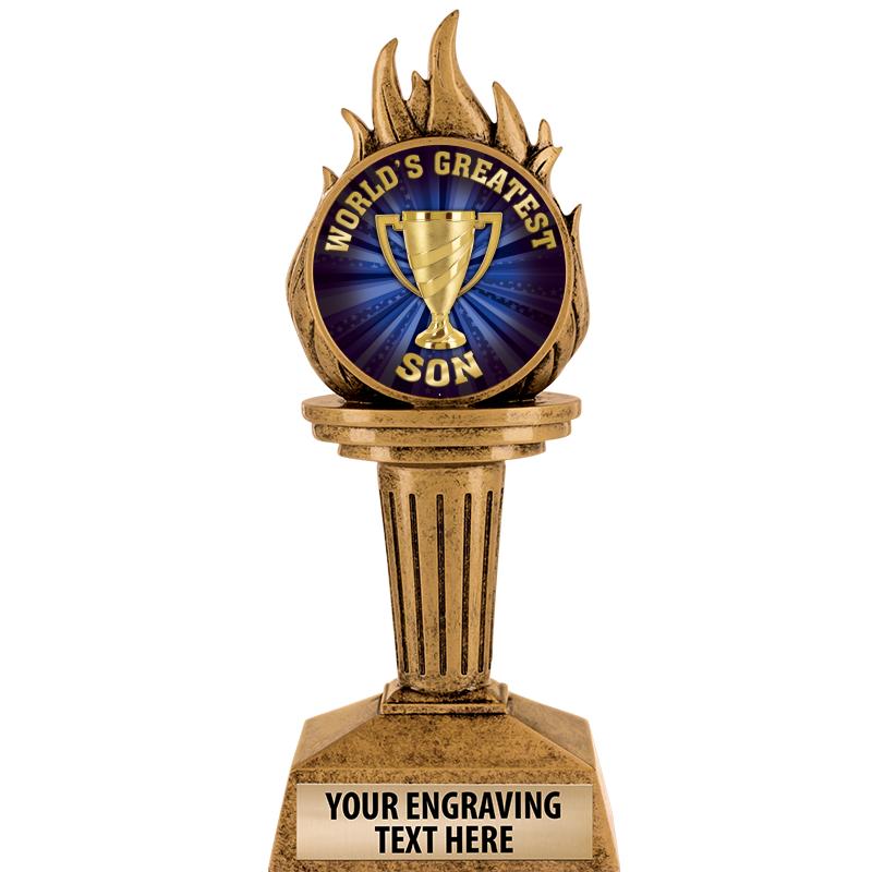 7.25" TORCH INSERT SCULPTURE