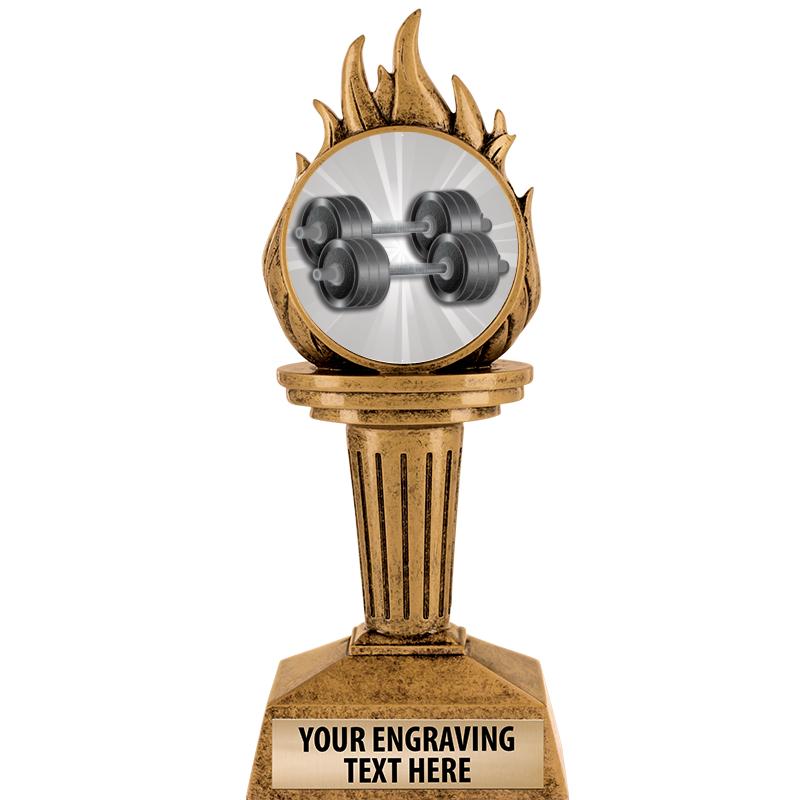 7.25" TORCH INSERT SCULPTURE