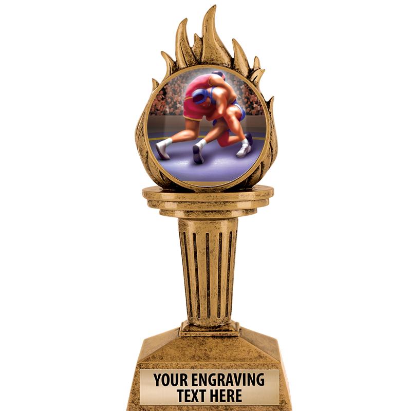 7.25" TORCH INSERT SCULPTURE