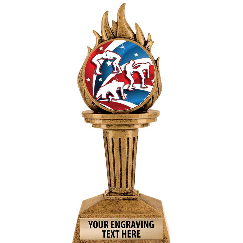 7.25" TORCH INSERT SCULPTURE