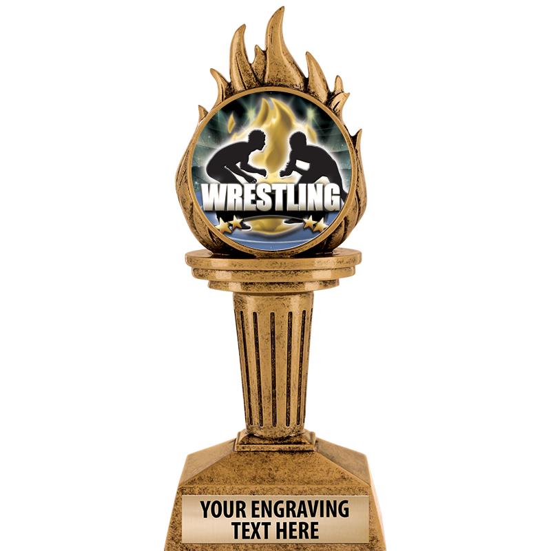 7.25" TORCH INSERT SCULPTURE