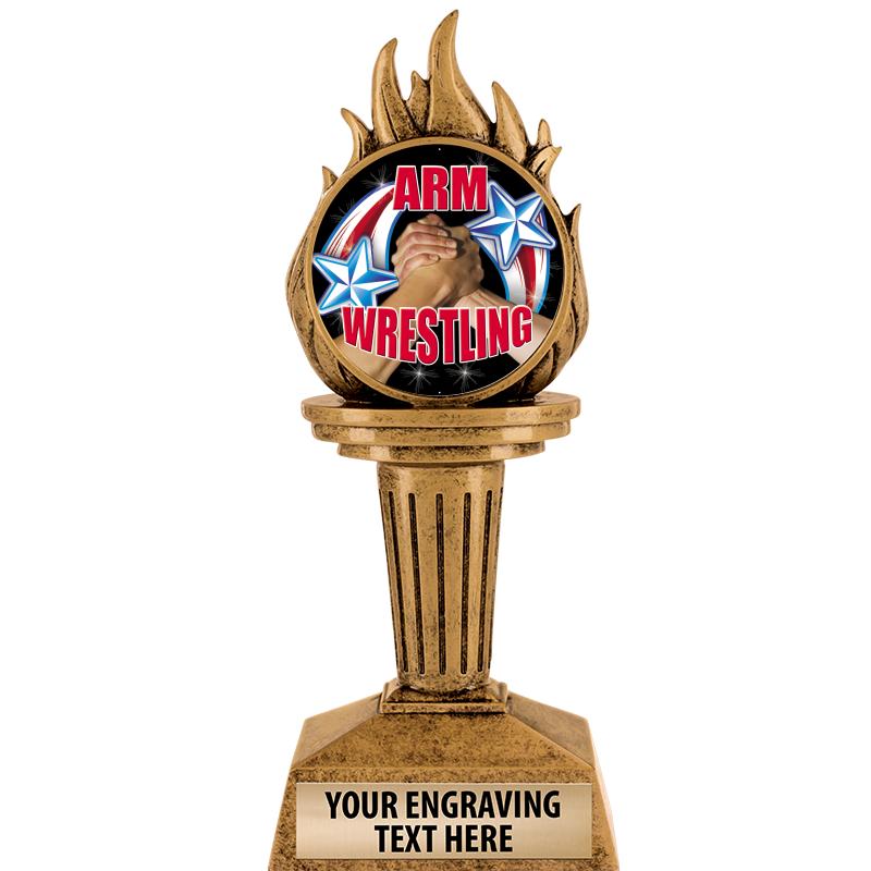 7.25" TORCH INSERT SCULPTURE