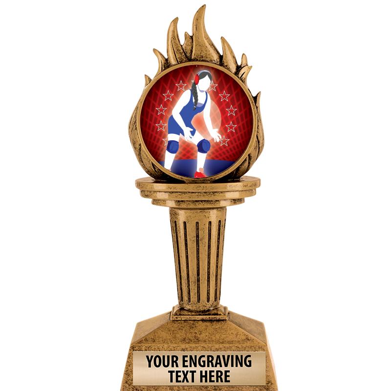 7.25" TORCH INSERT SCULPTURE