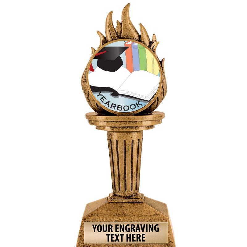 7.25" TORCH INSERT SCULPTURE