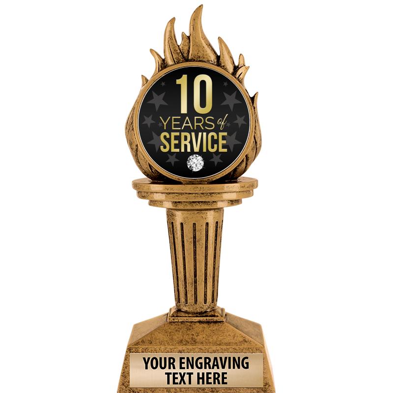 7.25" TORCH INSERT SCULPTURE