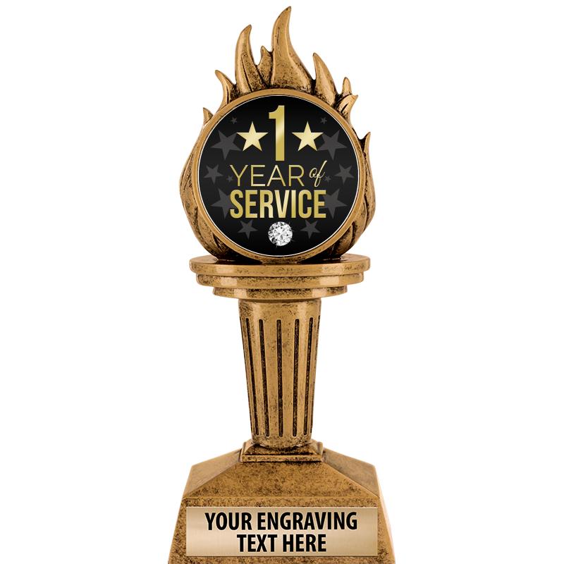 7.25" TORCH INSERT SCULPTURE