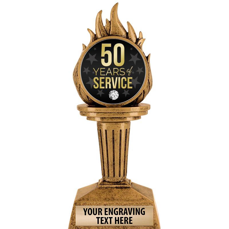 7.25" TORCH INSERT SCULPTURE